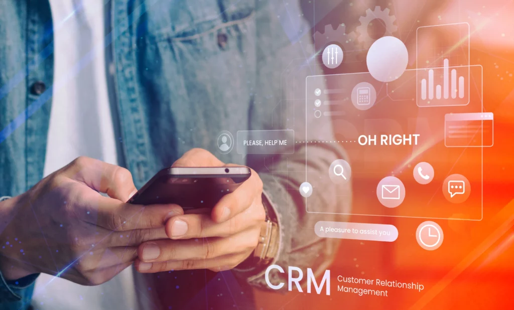 نرم افزار crm اندروید برای موبایل