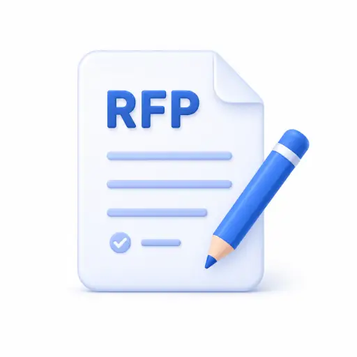 تکمیل فرم نیازمندی اولیه یا ارائه RFP