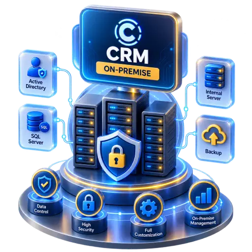 استقرار داخلی On-Premise CRM